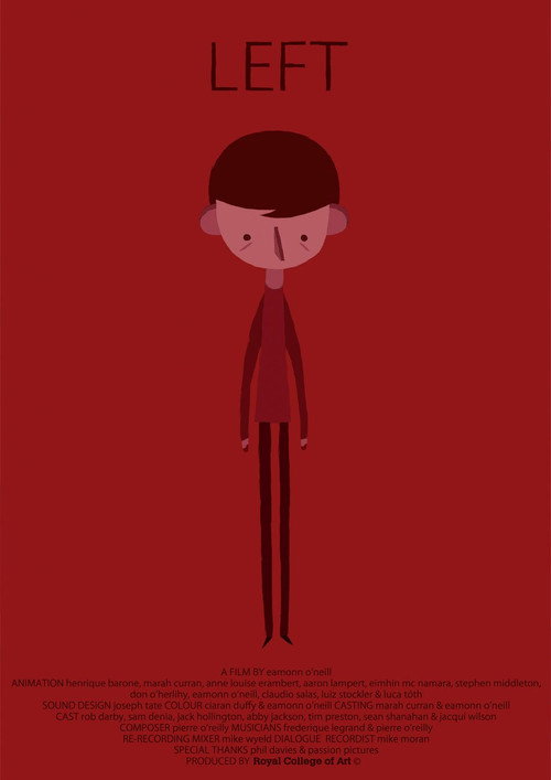 Movie poster for Left (2012)