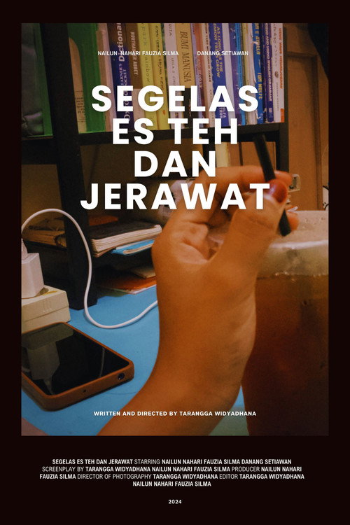 Movie poster for A Glass of Iced Tea and Pimples (2024)