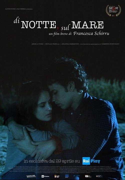 Movie poster for Di notte, sul mare (2020)