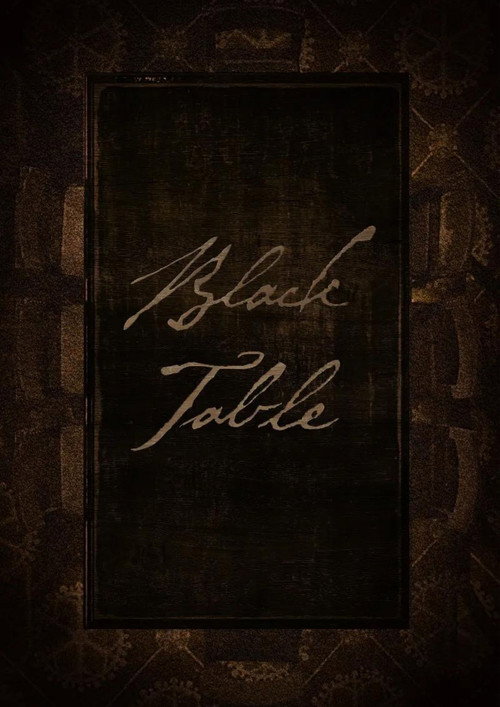 Movie poster for Black Table (2024)
