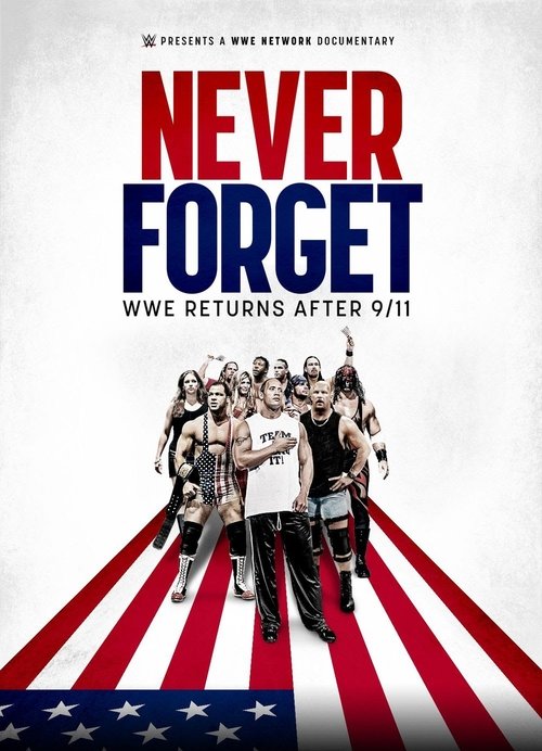 Movie poster for Never Forget: WWE Returns After 9/11 (2021)