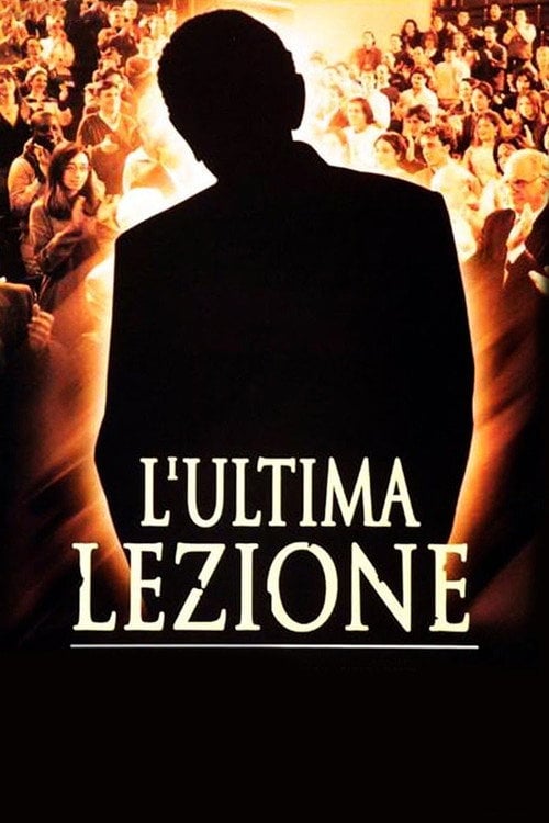 Movie poster for L'ultima lezione (2001)