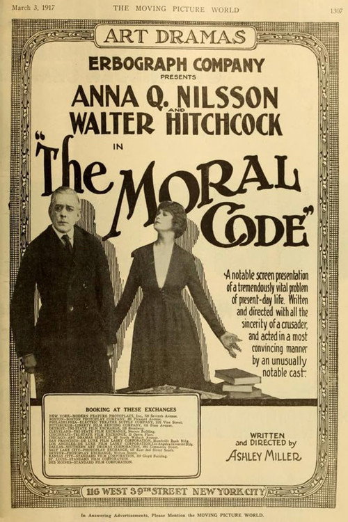Movie poster for The Moral Code (1917)