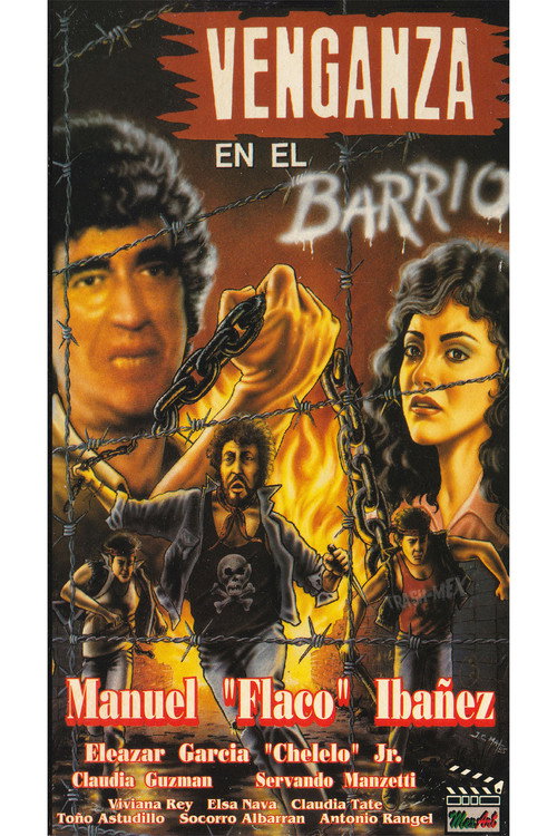 Movie poster for Venganza en el barrio (1992)
