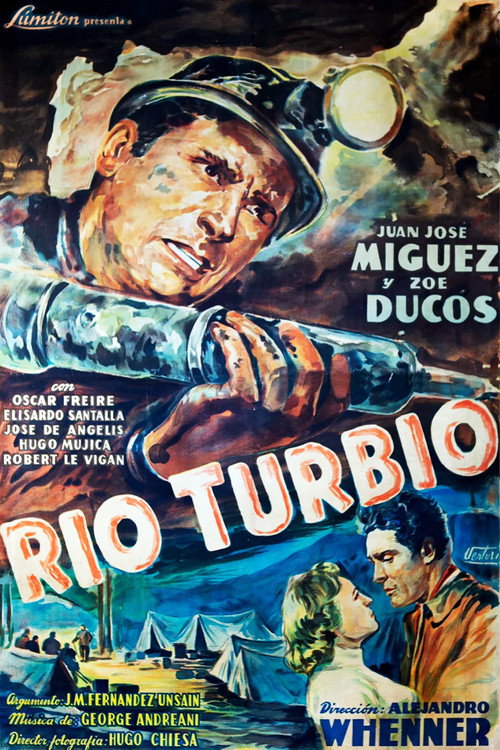 Movie poster for Río Turbio (1954)