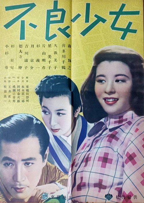 Movie poster for Delinquent Girl (1949)