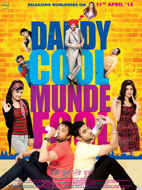 Movie poster for Daddy Cool Munde Fool (2013)