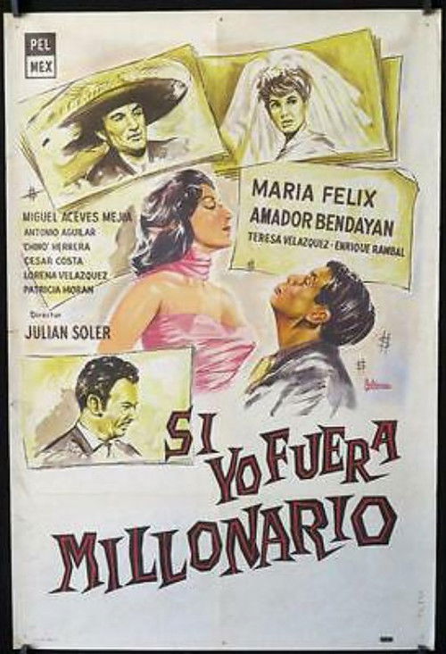 Movie poster for Si yo fuera millonario (1962)