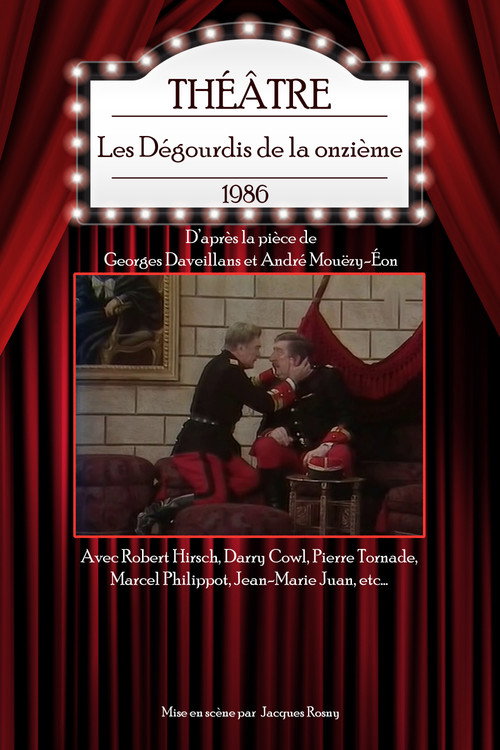 Movie poster for Les Dégourdis de la onzième (1986)