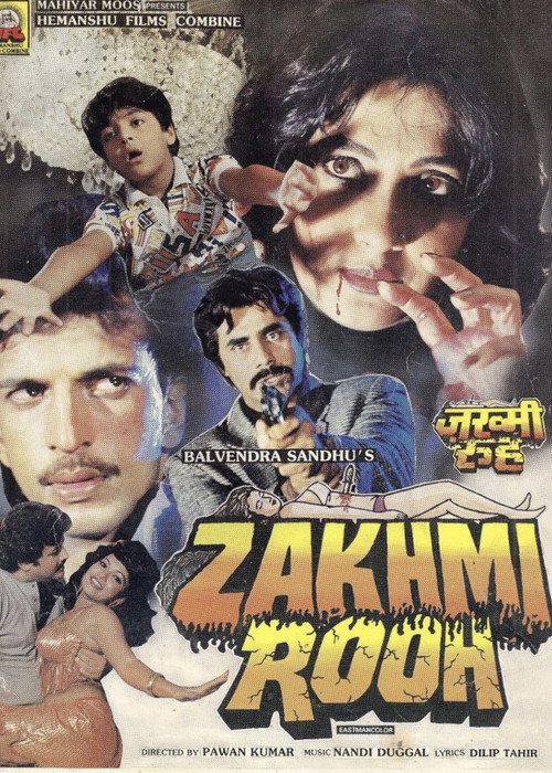 Movie poster for Zakhmi Rooh (1993)