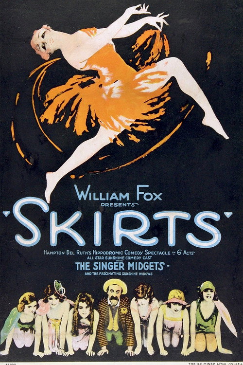 Movie poster for Skirts (1921)