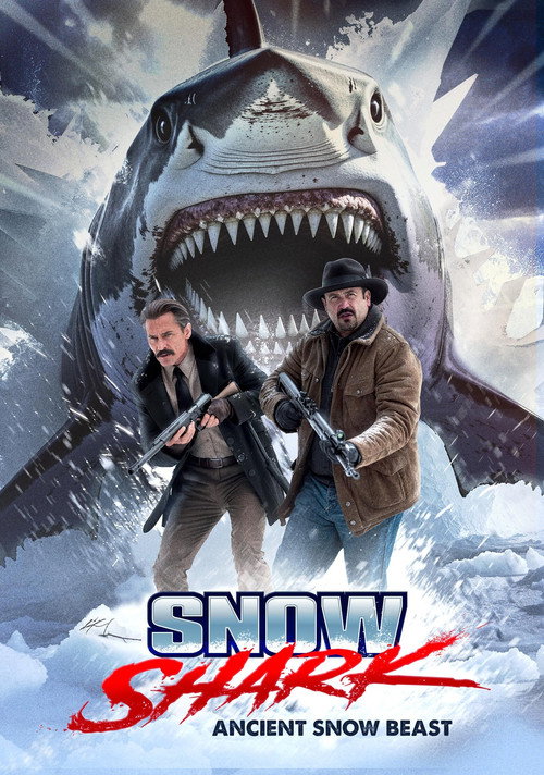 Movie poster for Snow Shark: Ancient Snow Beast (2011)