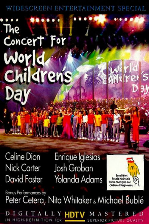 Movie poster for The Concert For World Children's Day (2002)