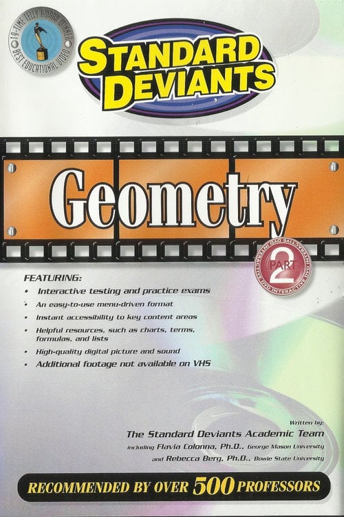 Movie poster for The Standard Deviants: The Many-Sided World of Geometry, Part 2 (1999)