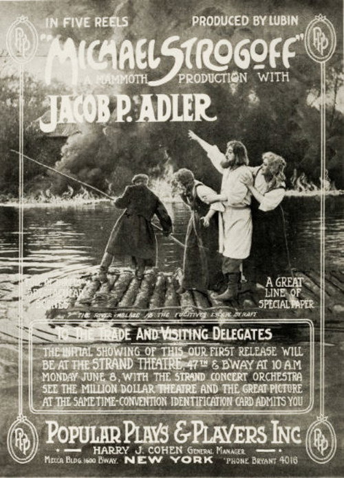 Movie poster for Michael Strogoff (1914)