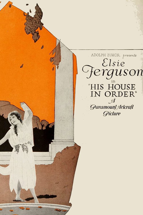 Movie poster for His House in Order (1920)