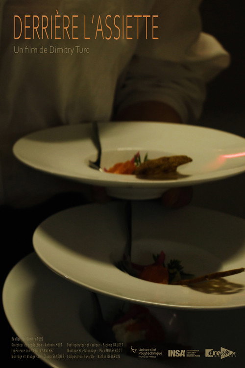 Movie poster for Derrière l'assiette (2025)