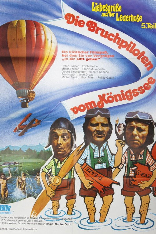 Movie poster for Liebesgrüße aus der Lederhose 5. Teil: Die Bruchpiloten vom Königssee (1978)