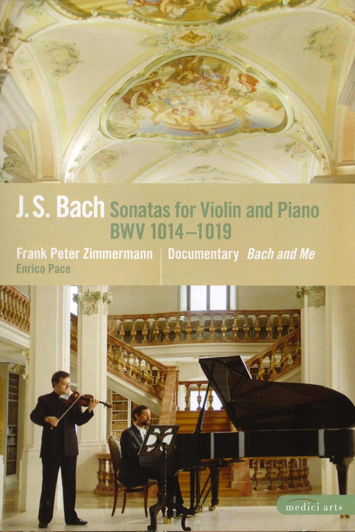 Movie poster for Frank Peter Zimmermann: Bach Sonatas (2009)