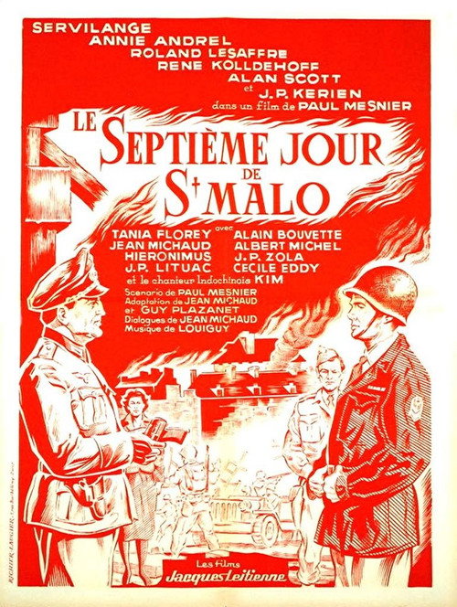 Movie poster for Le 7ème jour de Saint-Malo (1960)