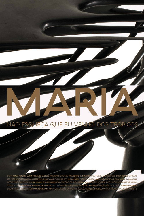 Movie poster for Maria: Don't Forget I Come From the Tropics (2017)