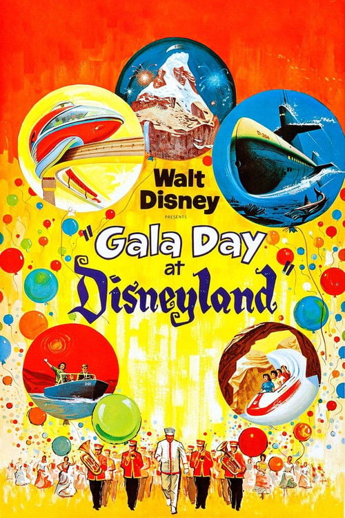 Movie poster for Gala Day at Disneyland (1960)