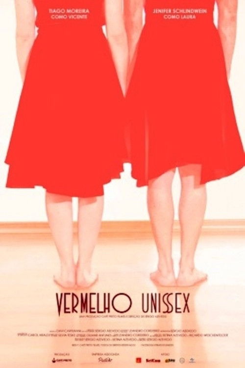 Vermelho unissex poster