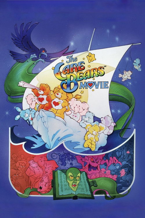 Movie poster for The Care Bears Movie (1985)