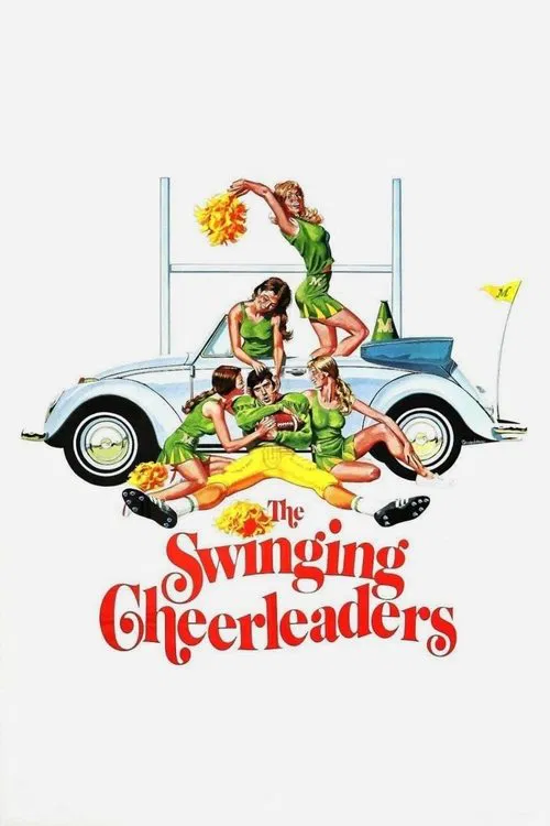 Movie poster for The Swinging Cheerleaders (1974)