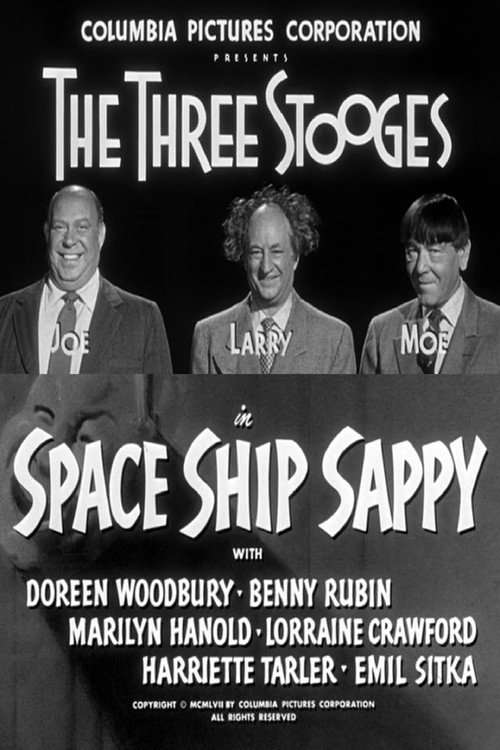Movie poster for Space Ship Sappy (1957)