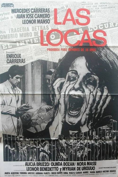 Movie poster for Las locas (1977)