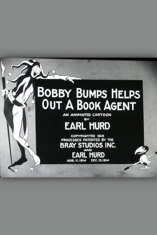 Movie poster for Bobby Bumps Helps Out a Book Agent (1916)
