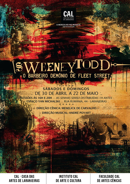Movie poster for Sweeney Todd - O Barbeiro Demônio de Fleet Street (2020)