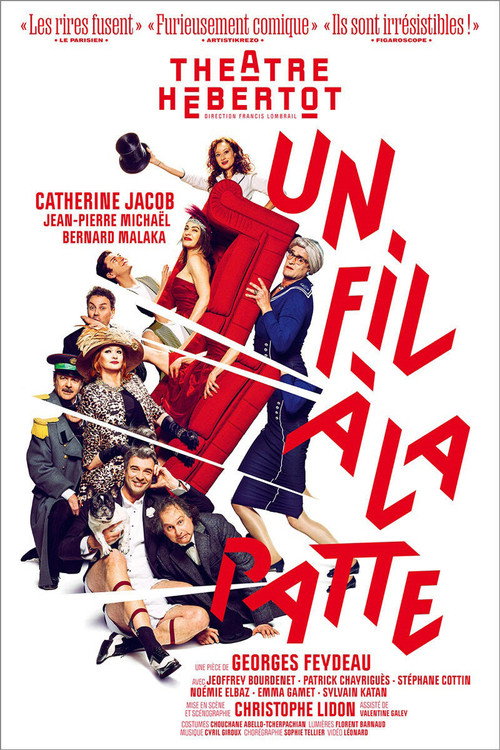 Movie poster for Un fil à la patte (2023)