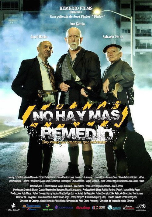 Movie poster for No hay más remedio (2014)