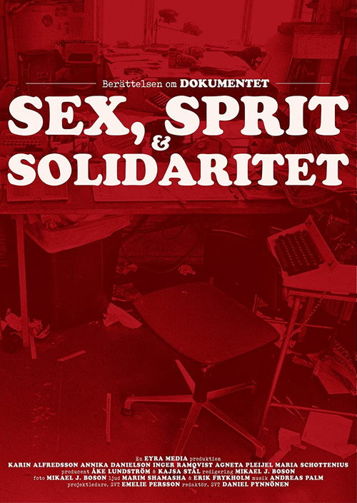 Movie poster for Dokumentet – Sex, sprit och solidaritet (2018)