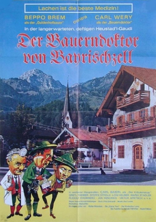 Movie poster for Der Bauerndoktor von Bayrischzell (1957)