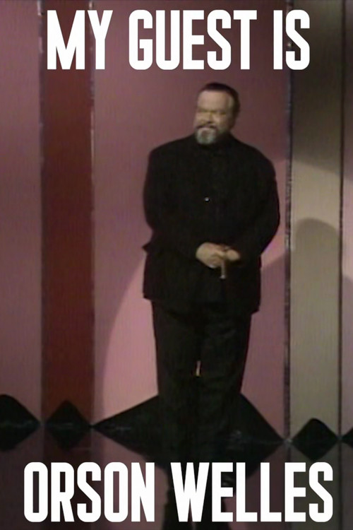 Movie poster for My Guest is Orson Welles (2021)