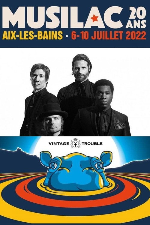 Movie poster for Vintage Trouble - Musilac 2022 (2022)