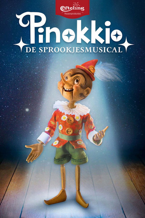 Movie poster for De Sprookjesmusical - Pinokkio (2015)