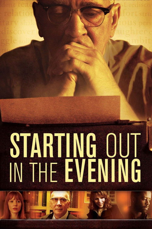 Movie poster for Starting Out in the Evening (2007)