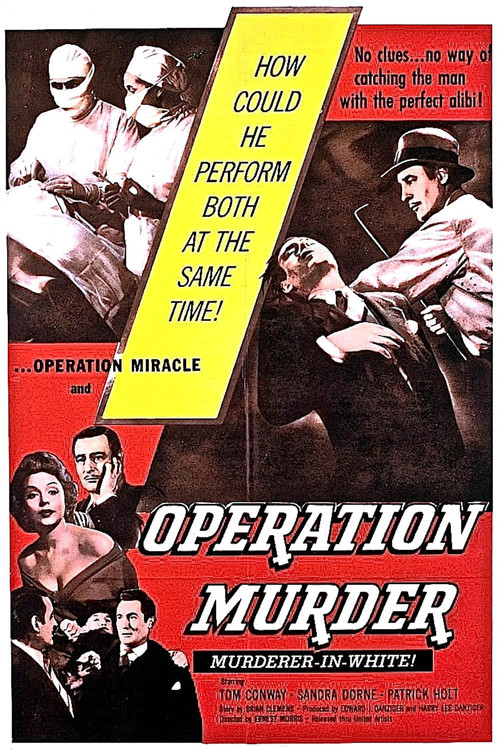 Movie poster for Operation Murder (1957)