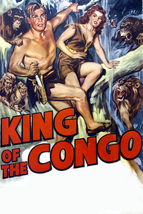 Movie poster for King of the Congo (1952)