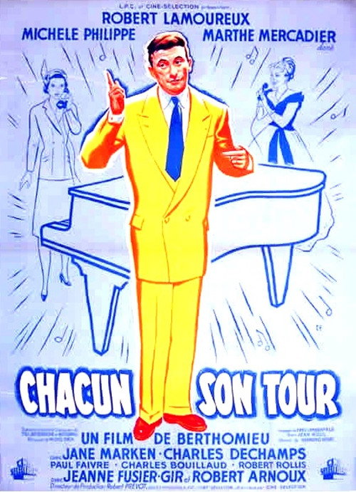 Movie poster for Each in turn (1951)