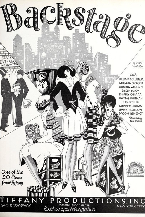 Movie poster for Backstage (1927)