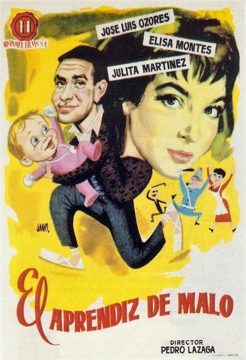 Movie poster for El aprendiz de malo (1958)