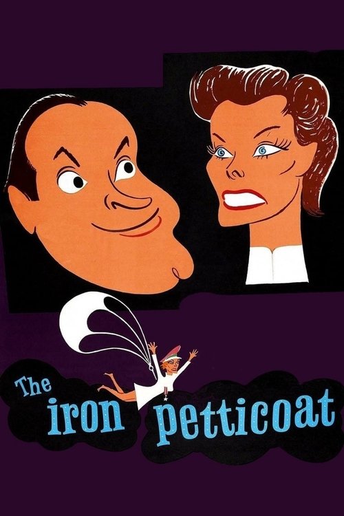 Movie poster for The Iron Petticoat (1956)