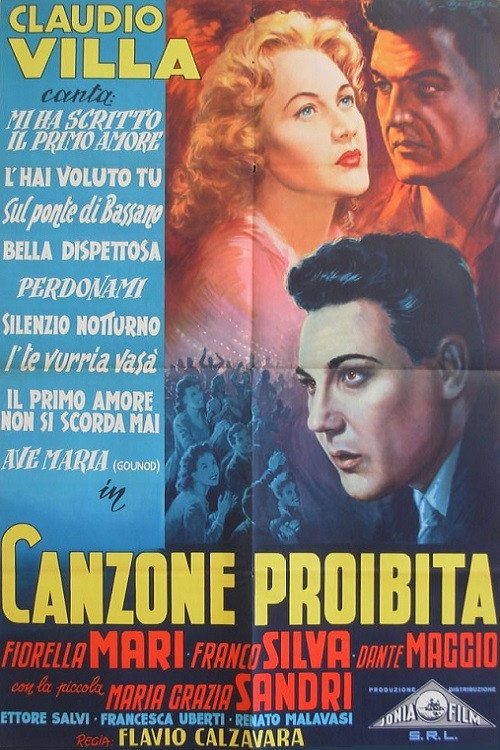 Movie poster for Forbidden song (1956)