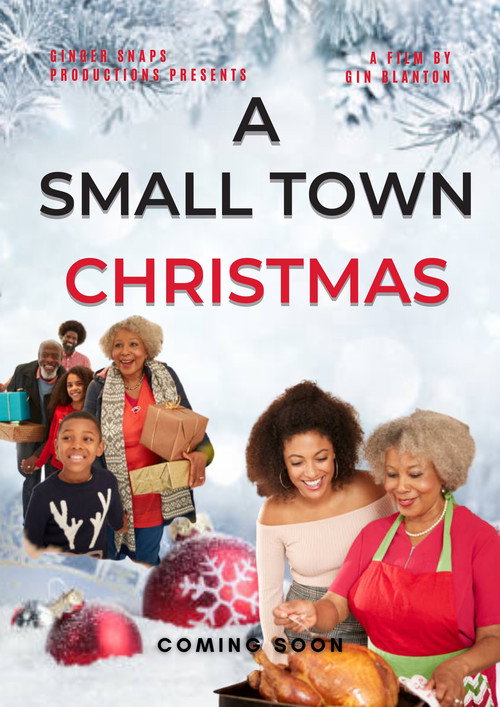 Movie poster for A Small Town Christmas (2023)
