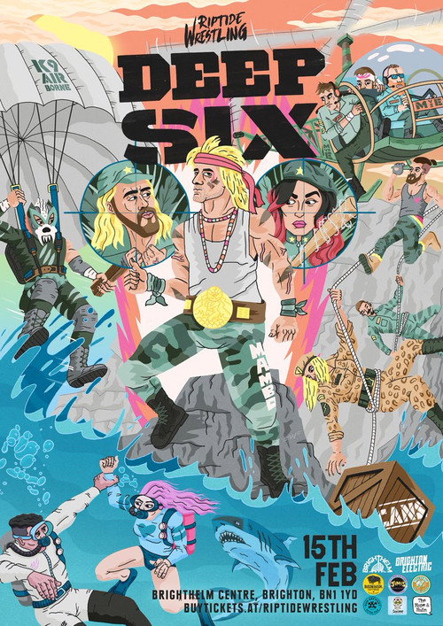 Movie poster for RIPTIDE: Deep Six 2019 (2019)